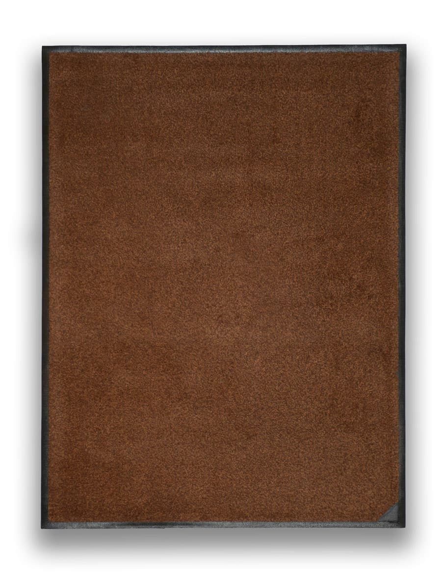 Brown mat after remanufacturing with a new border